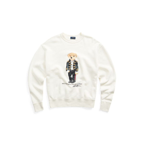 Sweat de No&euml;l Polo Bear en molleton Polo Ralph Lauren en 1