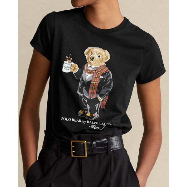 Black Cocoa Polo Bear T-shirt Polo Ralph Lauren 6