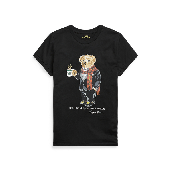 Black Cocoa Polo Bear T-shirt Polo Ralph Lauren 2
