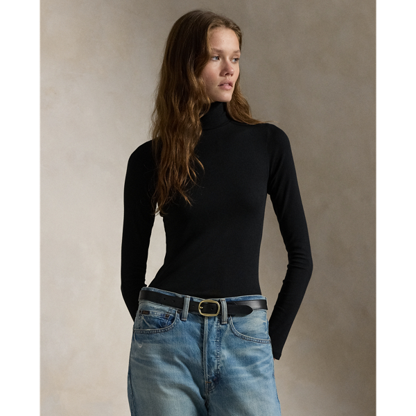 Ralph lauren women's turtleneck sweater best sale