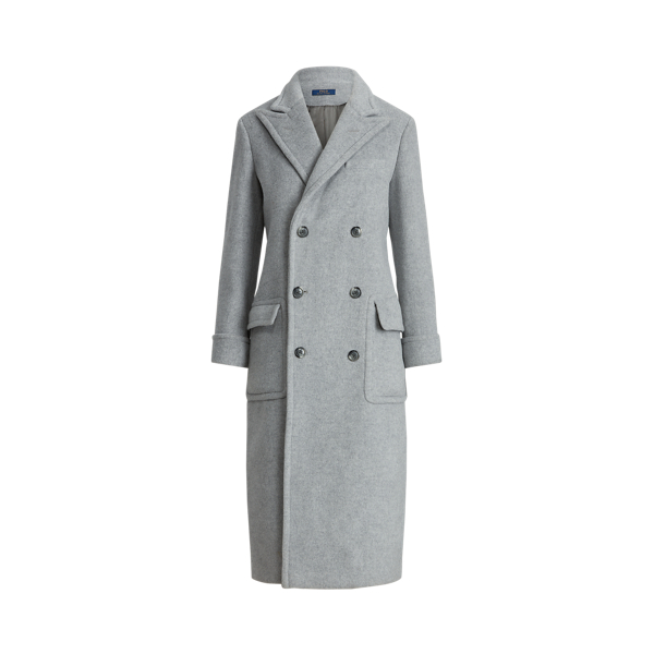 Double-Breasted Wool-Blend Coat Polo Ralph Lauren 1