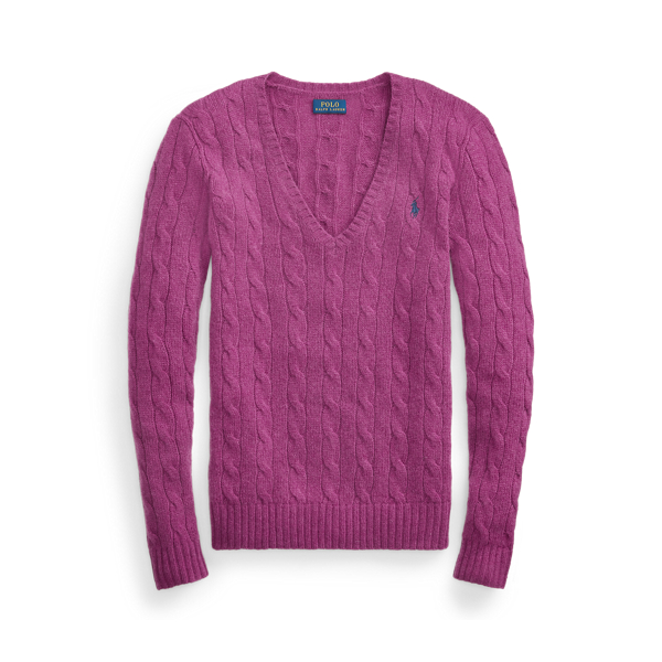 Cable Wool-Cashmere Sweater
