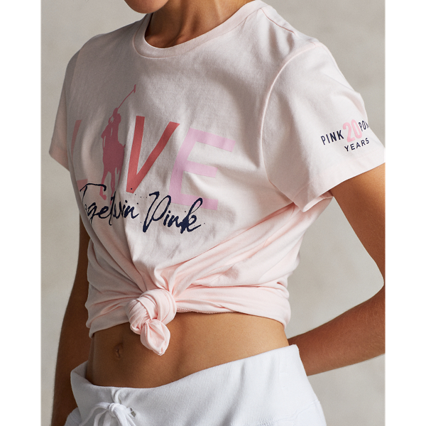 Love Pink Pink Pony Cotton Crewneck Tee Pink Pony 6