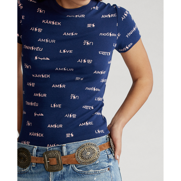 Spring Navy Pink Pony Love Graphic Tee Pink Pony 6