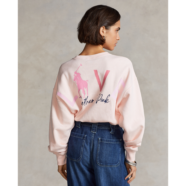 Pink Pony Fleece Crewneck Sweatshirt