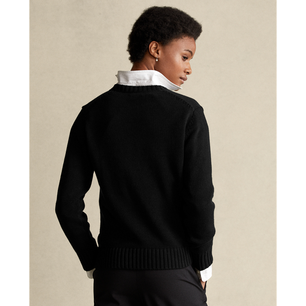 Black Multi Cocoa Polo Bear Jumper Polo Ralph Lauren 6