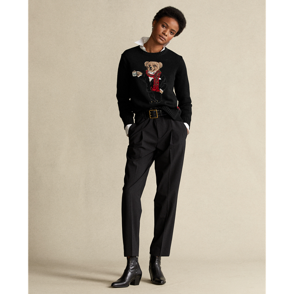 Black Multi Cocoa Polo Bear Jumper Polo Ralph Lauren 8
