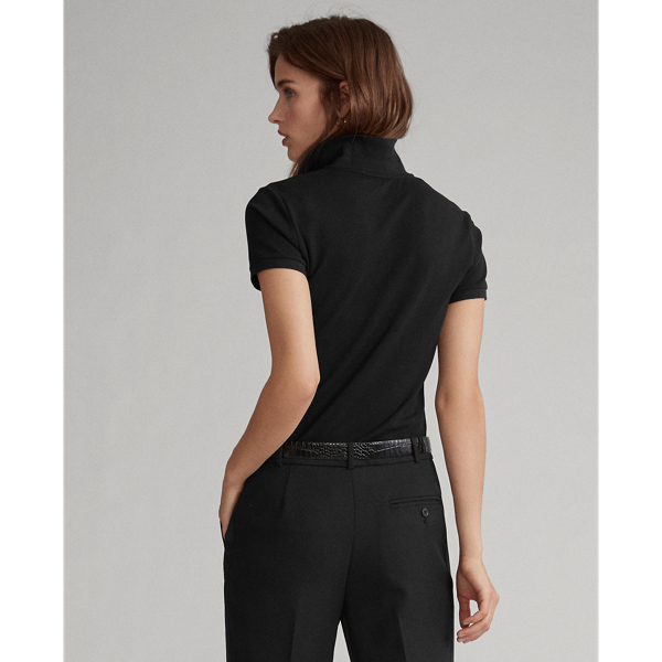 Polo Black Slim Fit Stretch Polo Shirt Polo Ralph Lauren 5