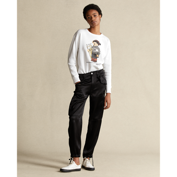 White Sled Polo Bear Sweatshirt Polo Ralph Lauren 4