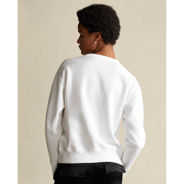 White Sled Polo Bear Sweatshirt Polo Ralph Lauren 5
