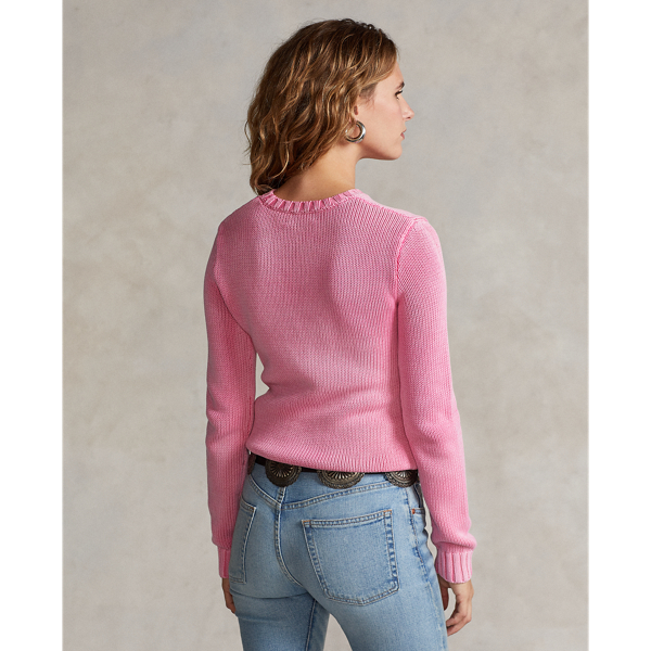 【送料&関税込】Ralph Lauren Pink Cotton Sweater P01030067.jpg