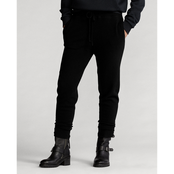 Black Cashmere Jogger Polo Ralph Lauren 4