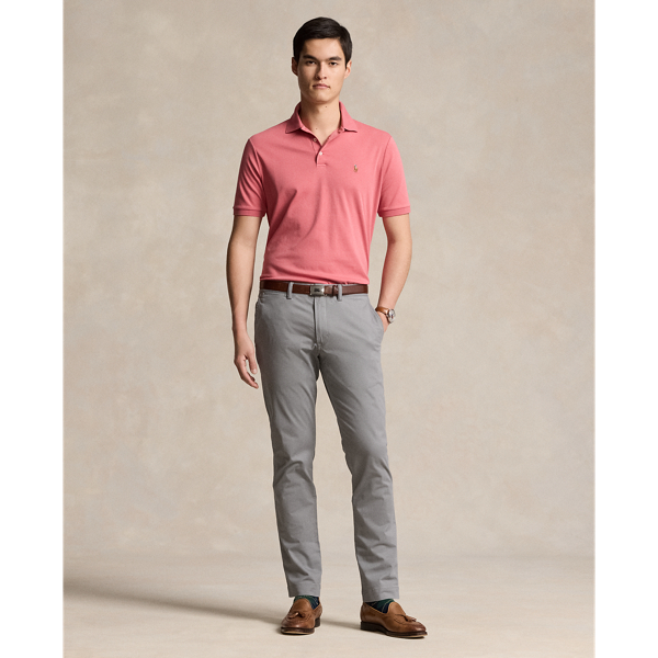 Perfect Grey Bedford Stretch Slim Fit Chino Pant Polo Ralph Lauren 1