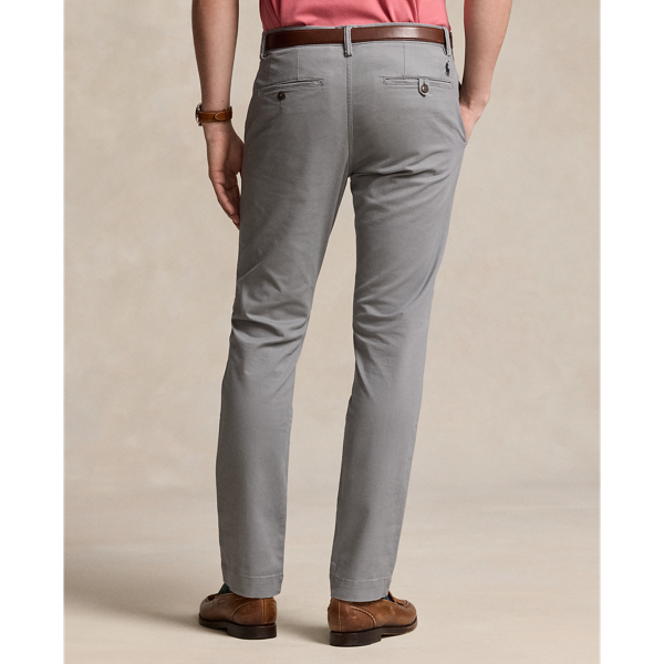 Perfect Grey Bedford Stretch Slim Fit Chino Pant Polo Ralph Lauren 4