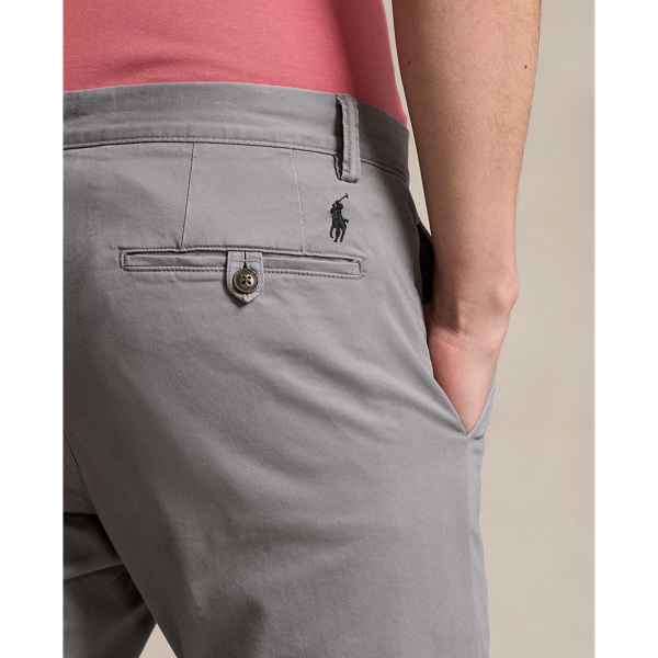 Perfect Grey Bedford Stretch Slim Fit Chino Pant Polo Ralph Lauren 5