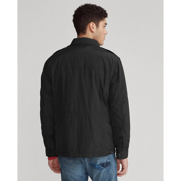 Black Water-Repellent Field Jacket Polo Ralph Lauren 6