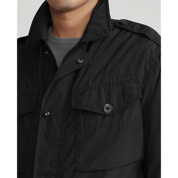 Black Water-Repellent Field Jacket Polo Ralph Lauren 7