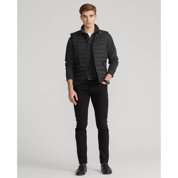 Black Water-Resistant Down Gilet Polo Ralph Lauren 4