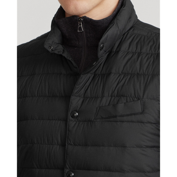 Black Water-Resistant Down Gilet Polo Ralph Lauren 6