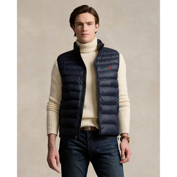 Ralph lauren mens puffer vest best sale