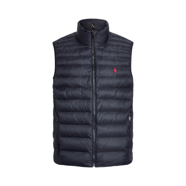 Ralph lauren mens puffer vest hotsell