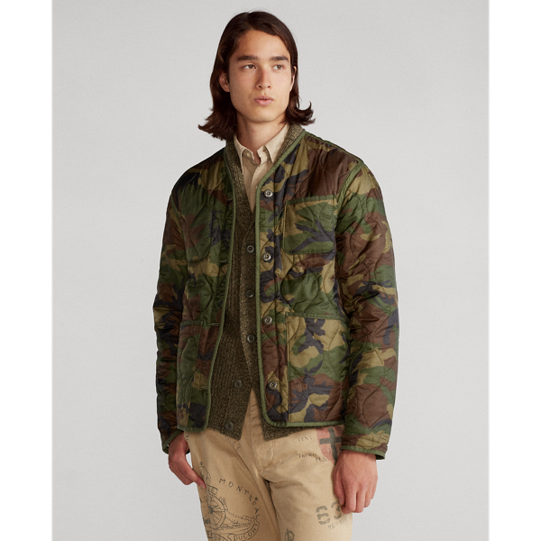 Surplus Camo Field Jacket &amp; Reversible Liner Polo Ralph Lauren 7
