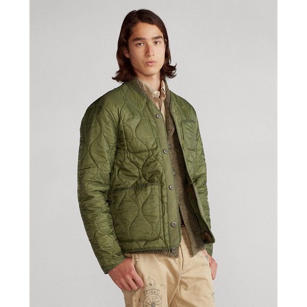 Surplus Camo Field Jacket &amp; Reversible Liner Polo Ralph Lauren 8