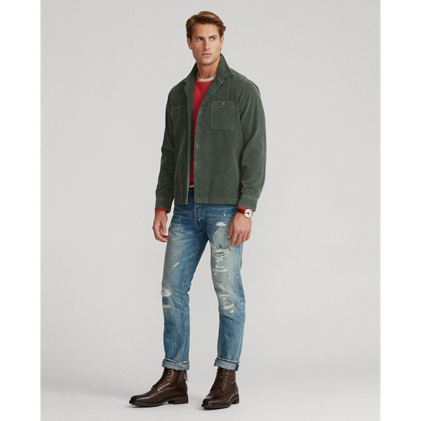 Darien Green Classic Fit Corduroy Shirt Polo Ralph Lauren 4