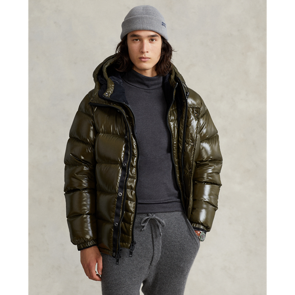 Polo ralph lauren puffer jacket with hood online