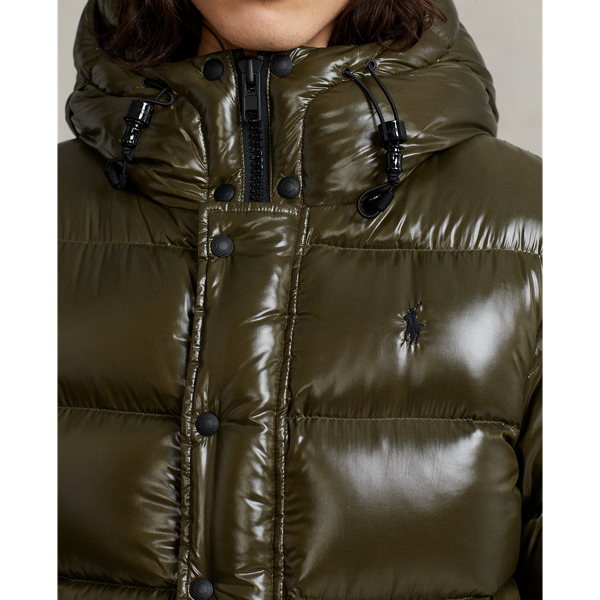 Doudoune &agrave; double capuche Polo Ralph Lauren en Loden fonc&eacute; 7