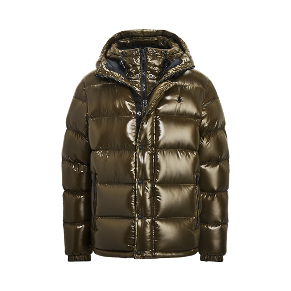 Polo hooded down jacket online