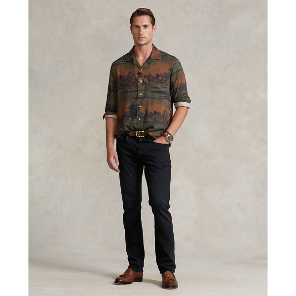 Polo Club Toile Custom Fit Polo-Toile Camp Shirt Polo Ralph Lauren 3