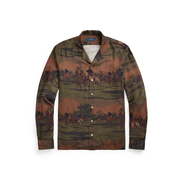Polo Club Toile Custom Fit Polo-Toile Camp Shirt Polo Ralph Lauren 2