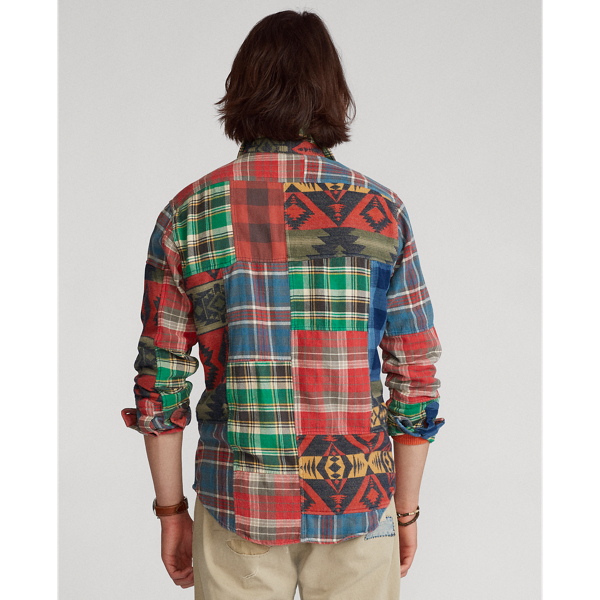 Ralph lauren patchwork shirt online