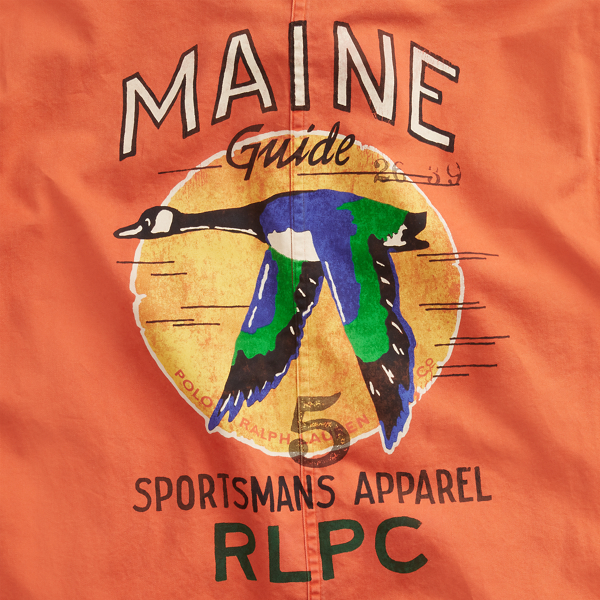 College Orange Classic Fit Sportsman Shirt Polo Ralph Lauren 8