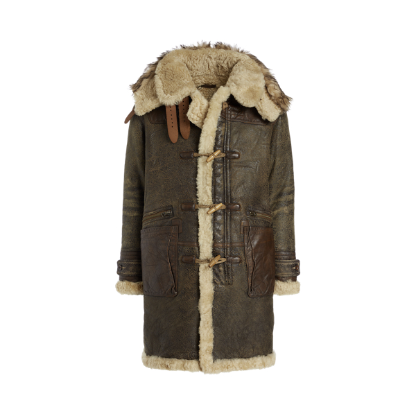 Shearling Duffel Coat Polo Ralph Lauren 1