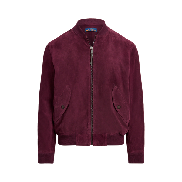 Suede Flight Jacket Polo Ralph Lauren 1