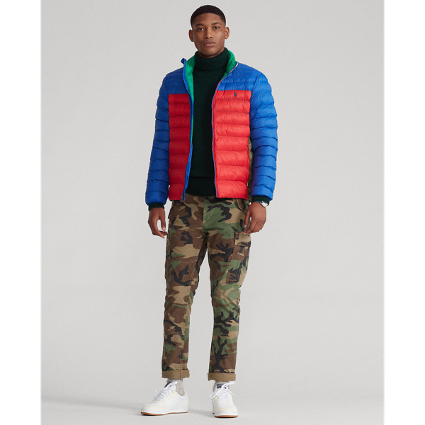 Multi Colour-Blocked Packable Jacket Polo Ralph Lauren 4