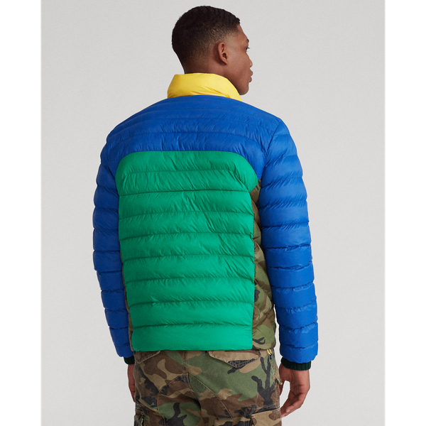 Multi Colour-Blocked Packable Jacket Polo Ralph Lauren 5
