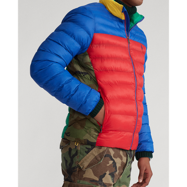Multi Colour-Blocked Packable Jacket Polo Ralph Lauren 6