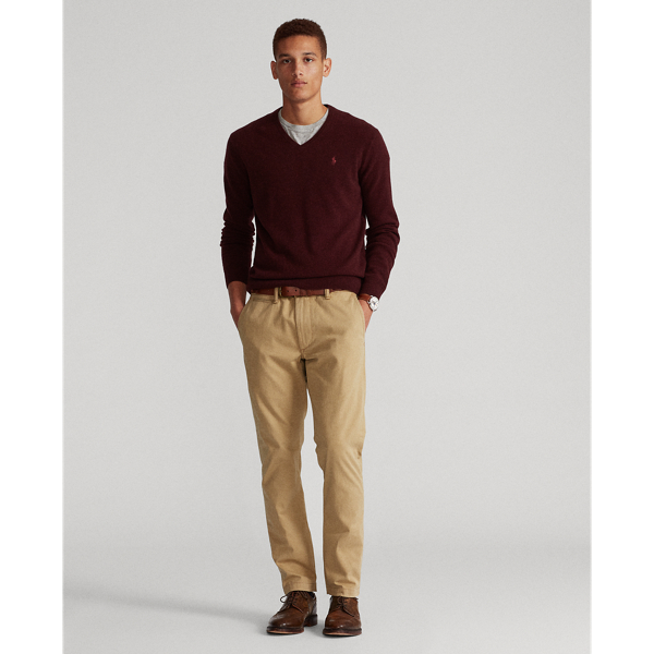 Desert Tan Straight Tapered Chino Trouser Polo Ralph Lauren 4