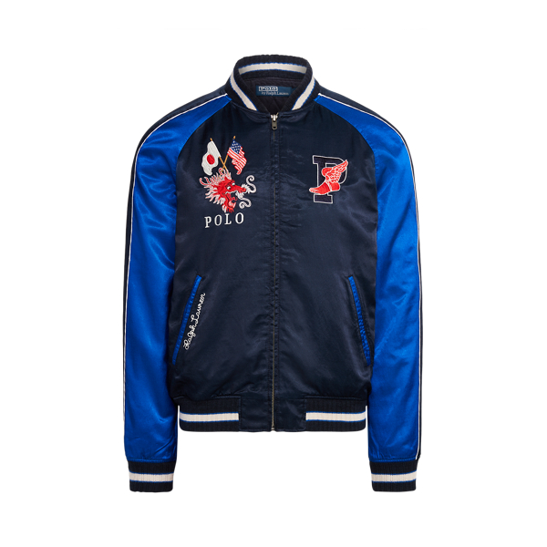 Tokyo Stadium Satin Jacket Polo Ralph Lauren 1