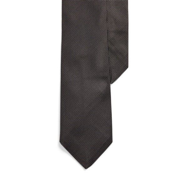 Pin Dot Silk Narrow Tie