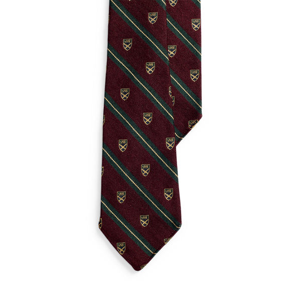 Vintage-Inspired Striped Club Tie