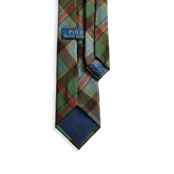 Blue/Green/Multi Tartan Wool Tie Polo Ralph Lauren 2