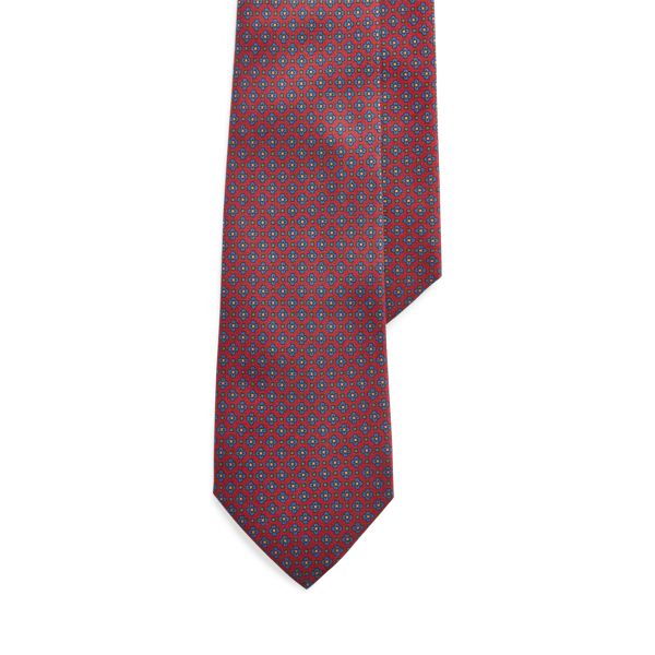 Corbata de seda estampada Polo Ralph Lauren en 1