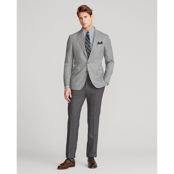 Light Grey/Cream Polo Soft Stretch Wool Sport Coat Polo Ralph Lauren 4