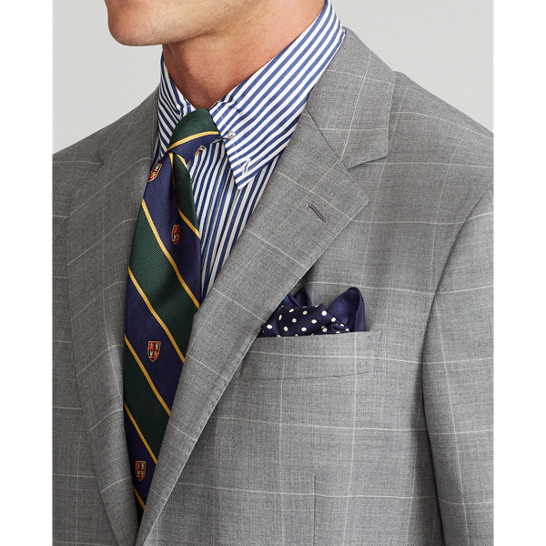 Light Grey/Cream Polo Soft Stretch Wool Sport Coat Polo Ralph Lauren 6