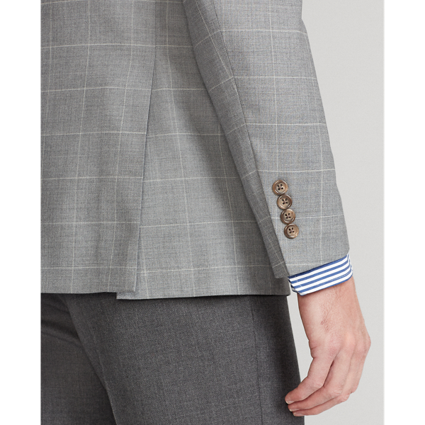 Light Grey/Cream Polo Soft Stretch Wool Sport Coat Polo Ralph Lauren 7