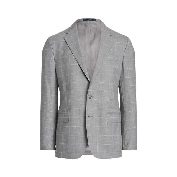 Light Grey/Cream Polo Soft Stretch Wool Sport Coat Polo Ralph Lauren 2